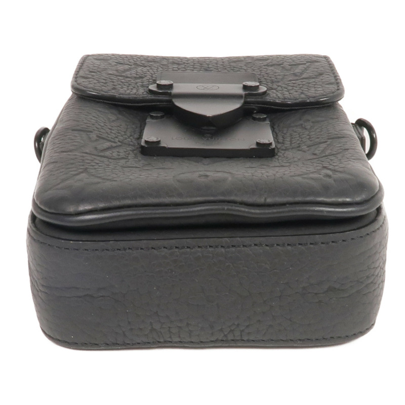 LOUIS VUITTON Monogram Taurillon S-Lock Vertical Wearable肩背袋-3