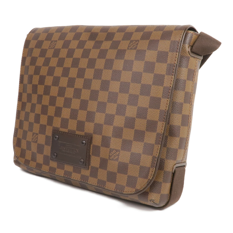 LOUIS VUITTON Damier Brooklyn MM肩背袋-1