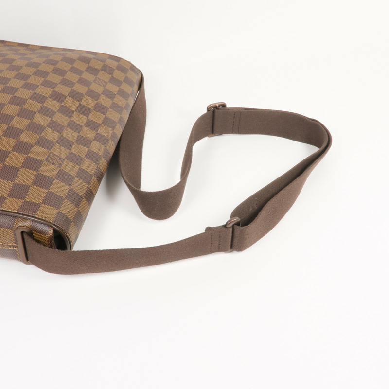 LOUIS VUITTON Damier Brooklyn MM肩背袋-7