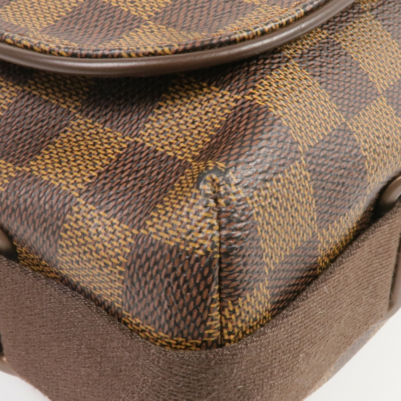 LOUIS VUITTON Damier Brooklyn MM肩背袋-11