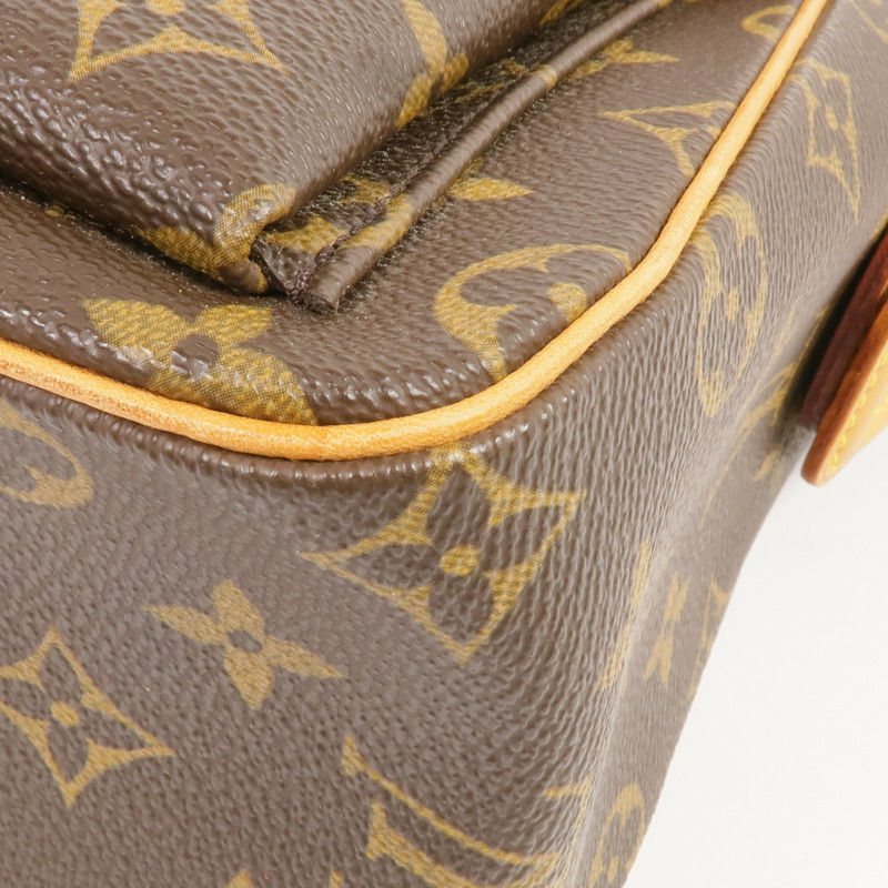 LOUIS VUITTON Monogram Viva Cite GM金扣肩背袋-9
