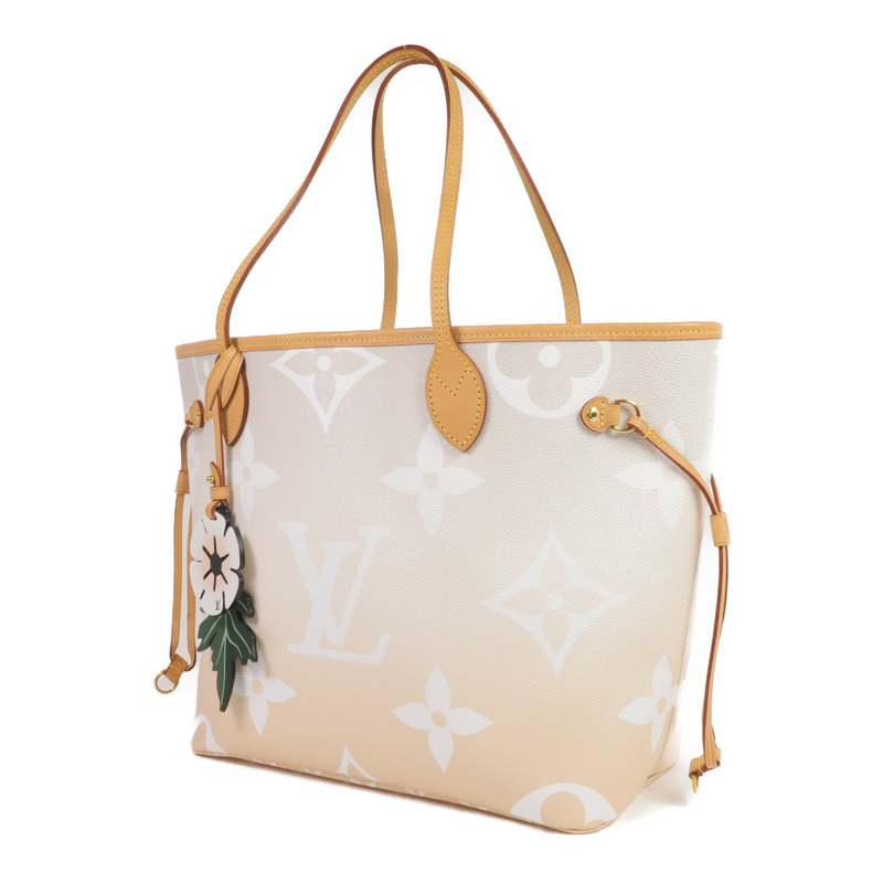 LOUIS VUITTON Monogram Giant By The Pool Neverfull MM金扣肩背袋/手挽袋-2