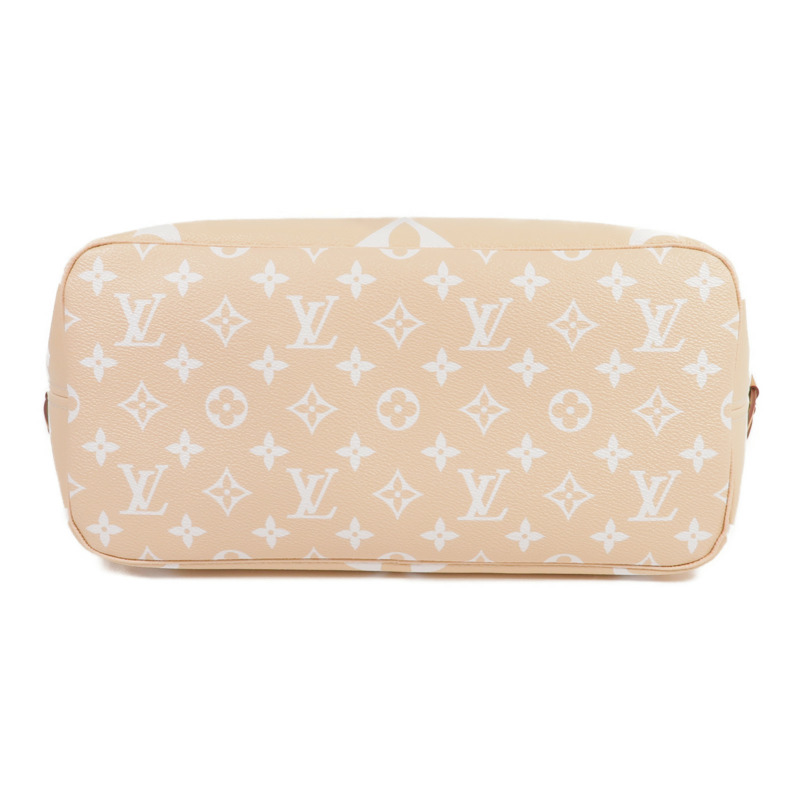 LOUIS VUITTON Monogram Giant By The Pool Neverfull MM金扣肩背袋/手挽袋-3