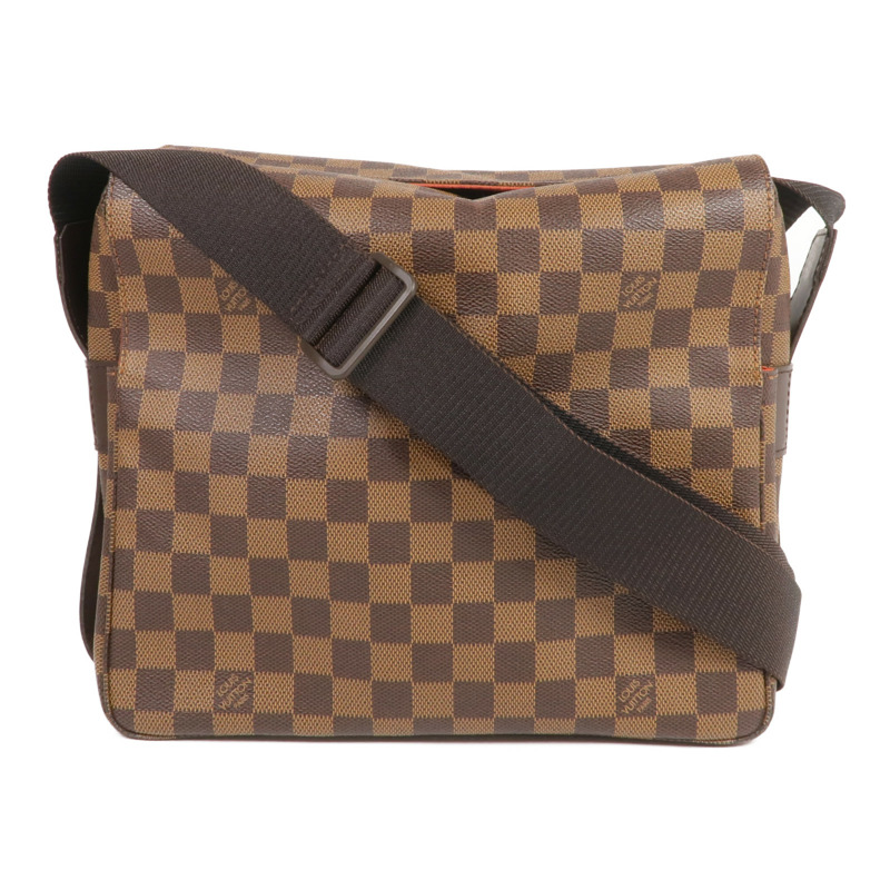 LOUIS VUITTON Damier Naviglio金扣肩背袋-0