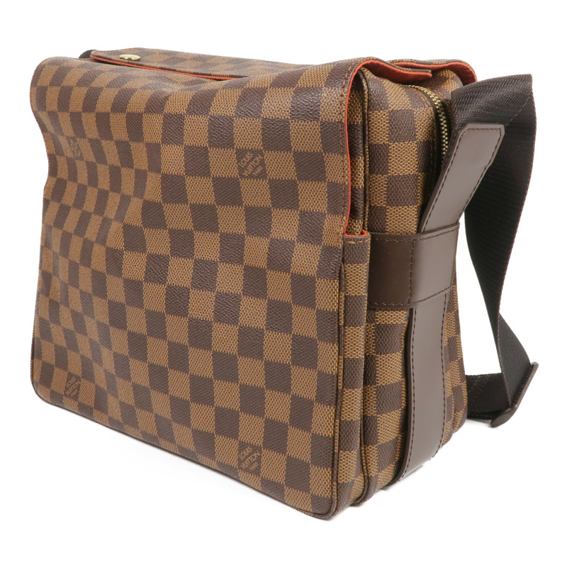 LOUIS VUITTON Damier Naviglio金扣肩背袋-1