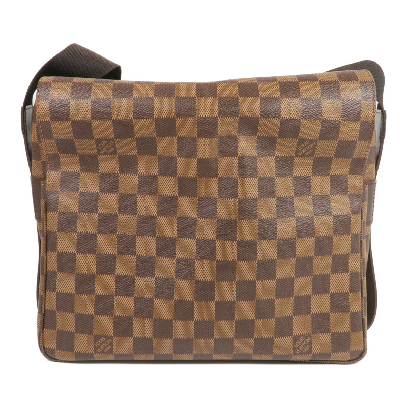 LOUIS VUITTON Damier Naviglio金扣肩背袋-2