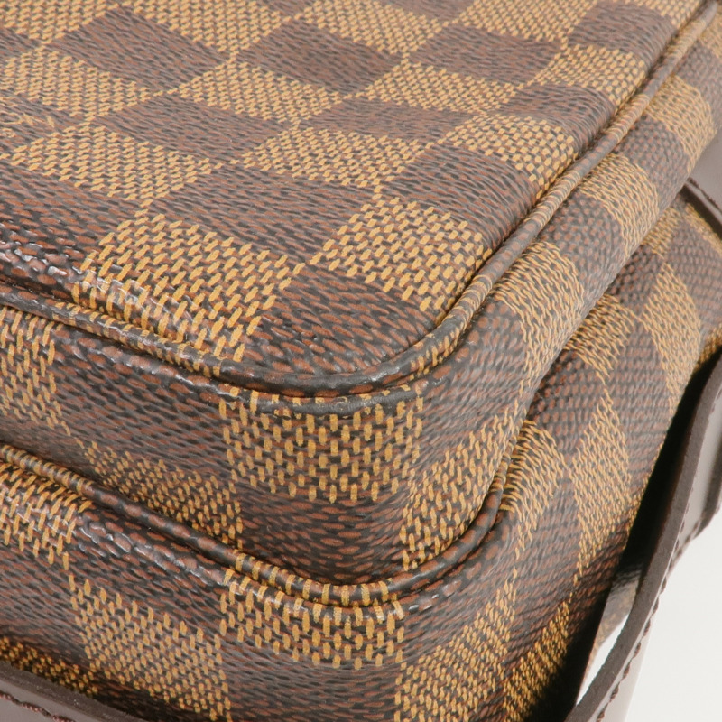 LOUIS VUITTON Damier Naviglio金扣肩背袋-11