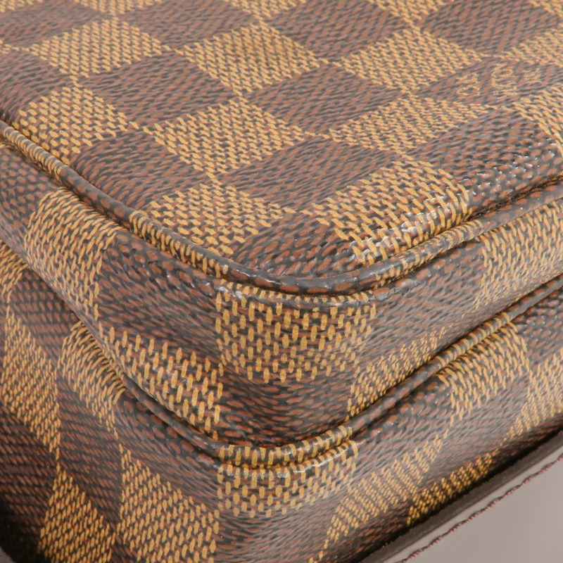 LOUIS VUITTON Damier Naviglio金扣肩背袋-12