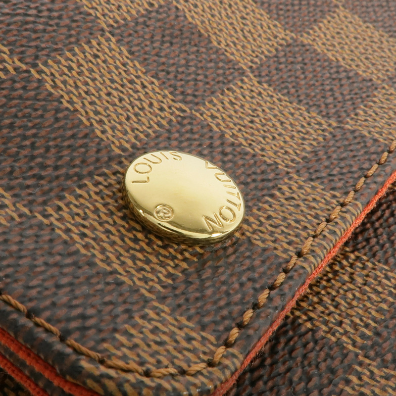 LOUIS VUITTON Damier Naviglio金扣肩背袋-14