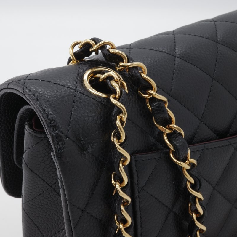 (近新全配✨ 🈶️紙袋盒子 CHANEL｜粒面牛皮 CF 23｜Classic 23 CF小號 口蓋 翻蓋包｜專櫃$360,000-9