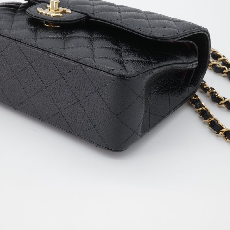 (近新全配✨ 🈶️紙袋盒子 CHANEL｜粒面牛皮 CF 23｜Classic 23 CF小號 口蓋 翻蓋包｜專櫃$360,000-10