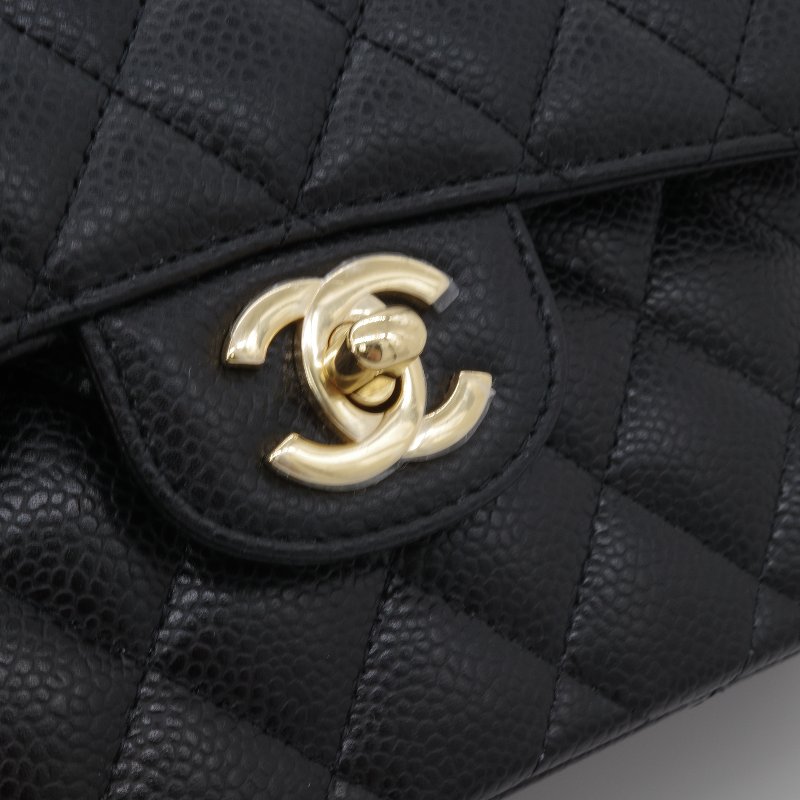 (近新全配✨ 🈶️紙袋盒子 CHANEL｜粒面牛皮 CF 23｜Classic 23 CF小號 口蓋 翻蓋包｜專櫃$360,000-12