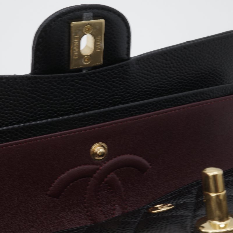 (近新全配✨ 🈶️紙袋盒子 CHANEL｜粒面牛皮 CF 23｜Classic 23 CF小號 口蓋 翻蓋包｜專櫃$360,000-13