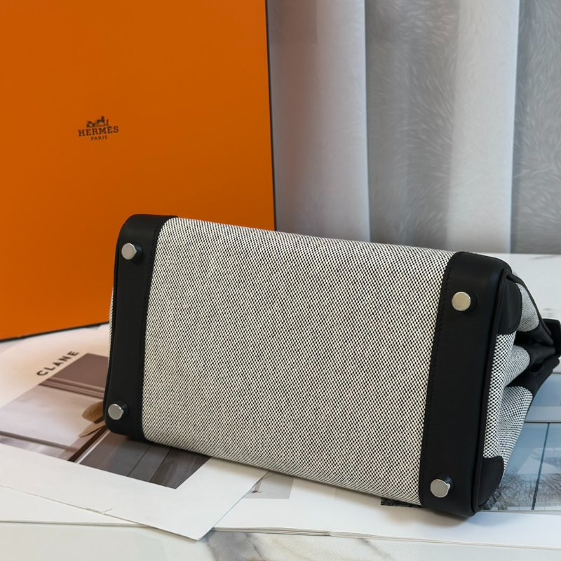 HERMES Birkin 25 - 熊貓銀 K-2