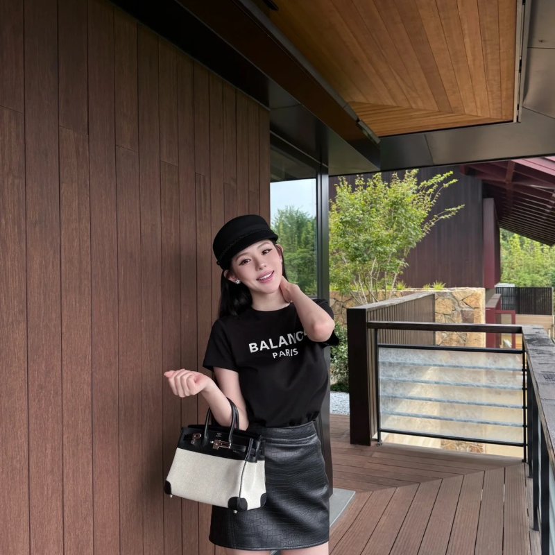 HERMES Birkin 25 - 熊貓銀 K-9