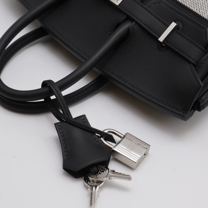 HERMES Birkin 25 - 熊貓銀 K-4