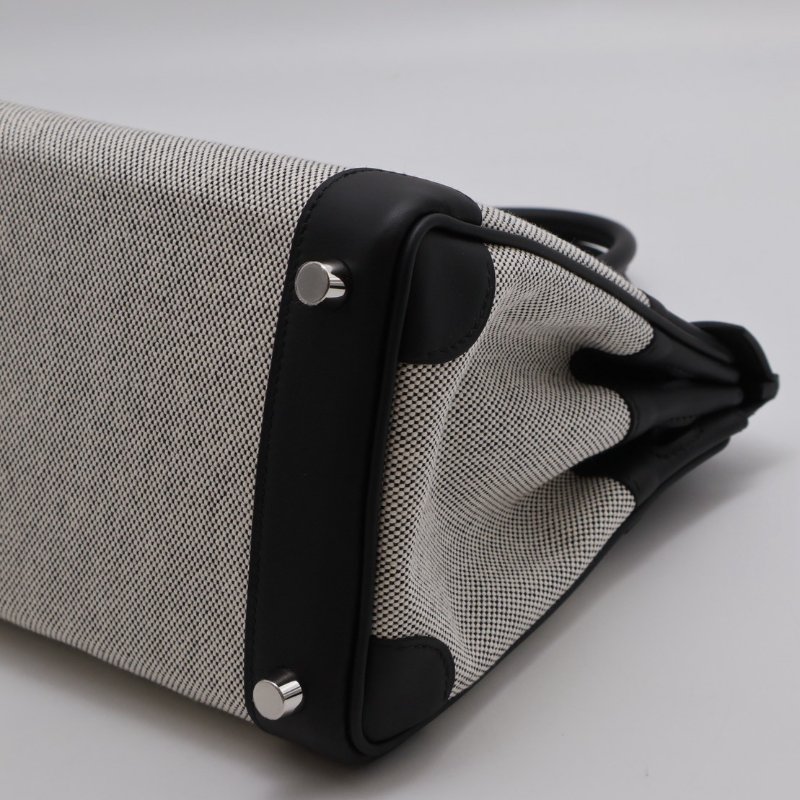 HERMES Birkin 25 - 熊貓銀 K-5