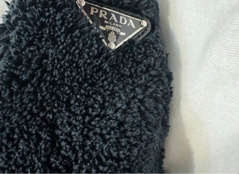 Prada二合一 絨毛斜背包 crossbody 超可愛 男女都合適 正常使用 有防塵套 🛫-4