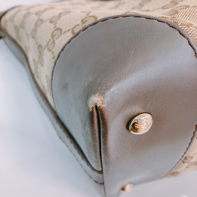 MS0405 GUCCI 古馳中號經典花紋兩用包包MEDIUM GG SUPREME TWO WAY BAG CANVAS-8