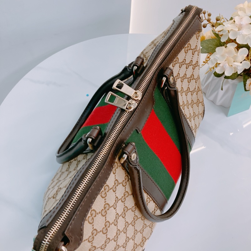 MS0405 GUCCI 古馳中號經典花紋兩用包包MEDIUM GG SUPREME TWO WAY BAG CANVAS-9