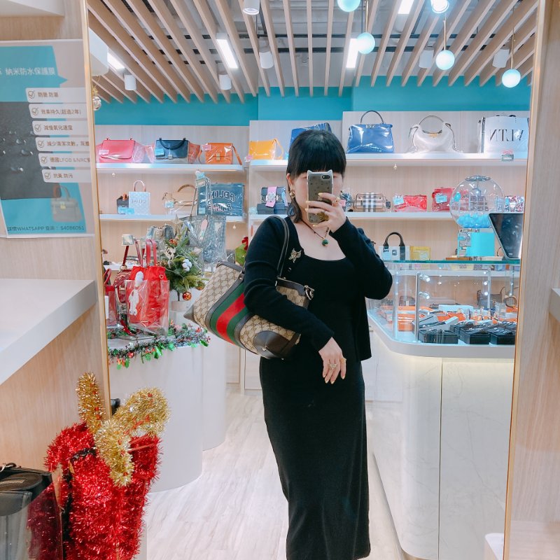 MS0405 GUCCI 古馳中號經典花紋兩用包包MEDIUM GG SUPREME TWO WAY BAG CANVAS-23