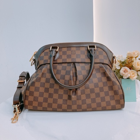 MS0406 LOUIS VUITTON 路易威登經典棋盤花紋兩用包包TREVI TWO WAY BAG PM DAMIER
