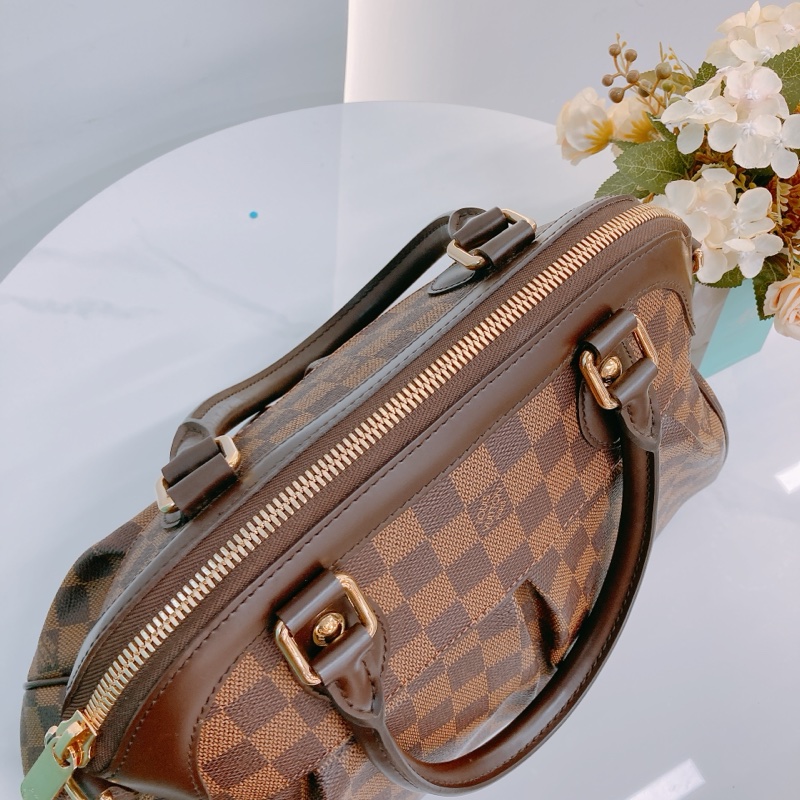 MS0406 LOUIS VUITTON 路易威登經典棋盤花紋兩用包包TREVI TWO WAY BAG PM DAMIER-4