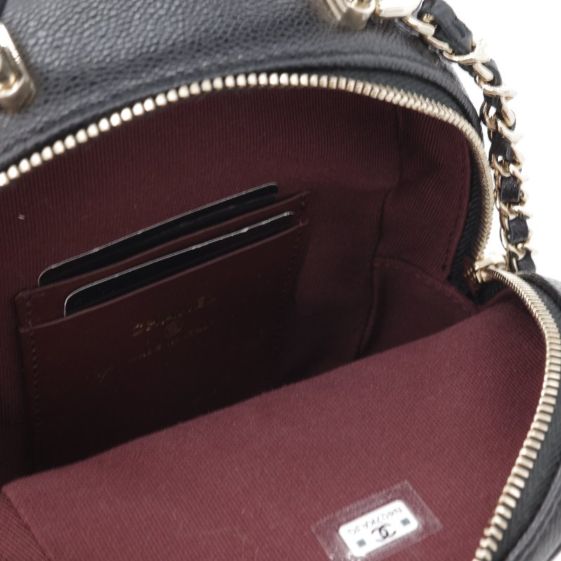 （超熱門🔥）Chanel 香奈兒 Mini Classic 黑色 荔枝紋 雙肩包 單肩包 斜挎包 小牛皮 淡金扣 鍊條 後背包-10