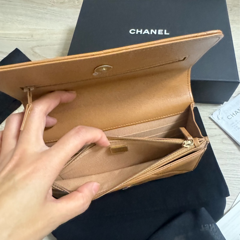 Chanel 19 Woc 最好看ㄉ焦糖色 晶片款-8