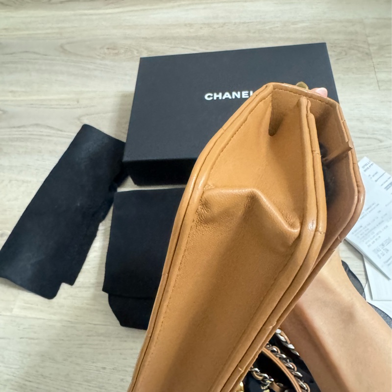 Chanel 19 Woc 最好看ㄉ焦糖色 晶片款-14