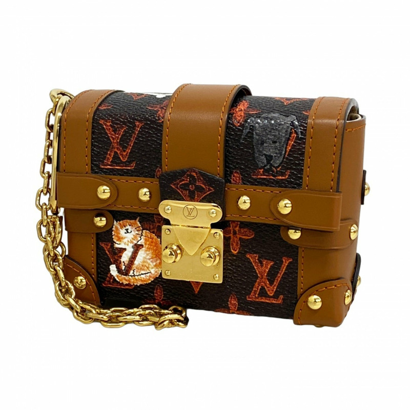 路易威登 Catgram Essential Trunk M63892 棕色女士包 P1888607-0
