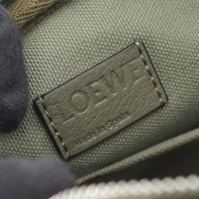 LOEWE MILITARY MESSENGER SIGNAT 軍用信差 XS 單肩包 B314A72X01-3