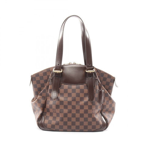 路易威登 Verona MM 單肩包 N41118 Damier 帆布 Ebene 二手女士 LV