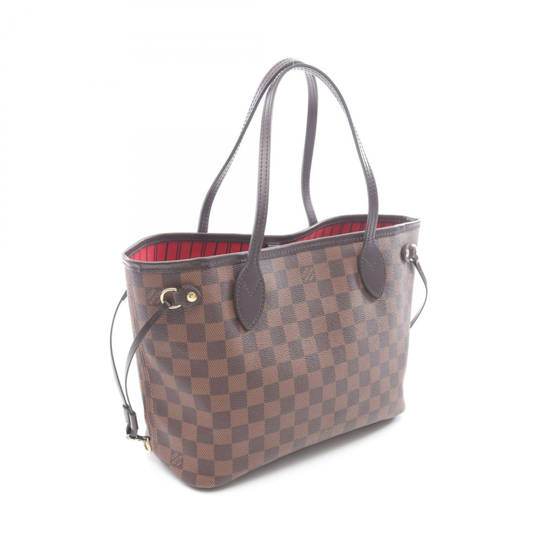路易威登 Neverfull PM 肩背手提包 N41359 Damier Ebene 二手女士 LV-1