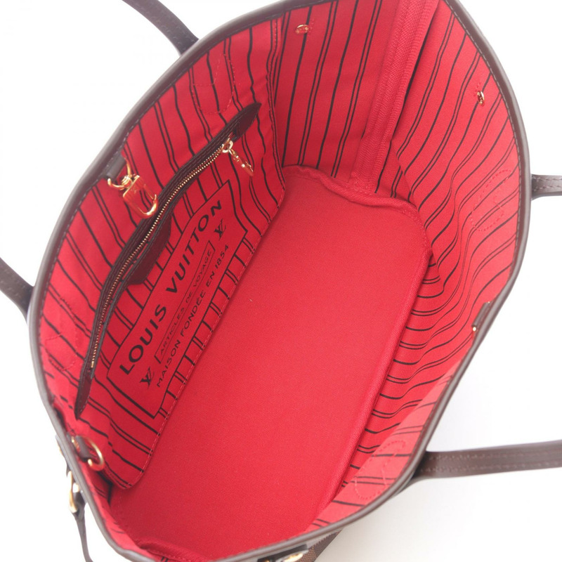 路易威登 Neverfull PM 肩背手提包 N41359 Damier Ebene 二手女士 LV-2