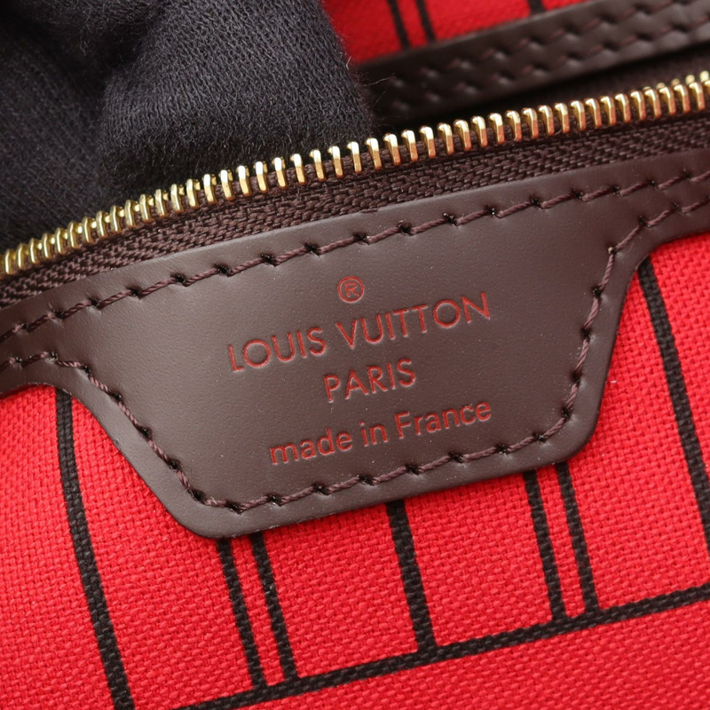 路易威登 Neverfull PM 肩背手提包 N41359 Damier Ebene 二手女士 LV-3