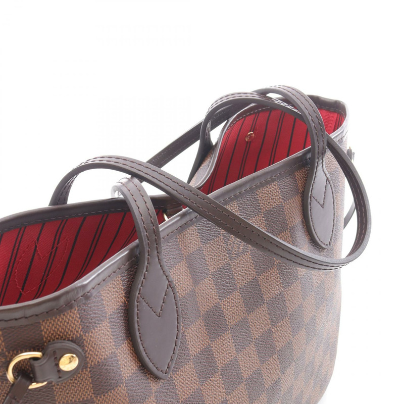 路易威登 Neverfull PM 肩背手提包 N41359 Damier Ebene 二手女士 LV-4