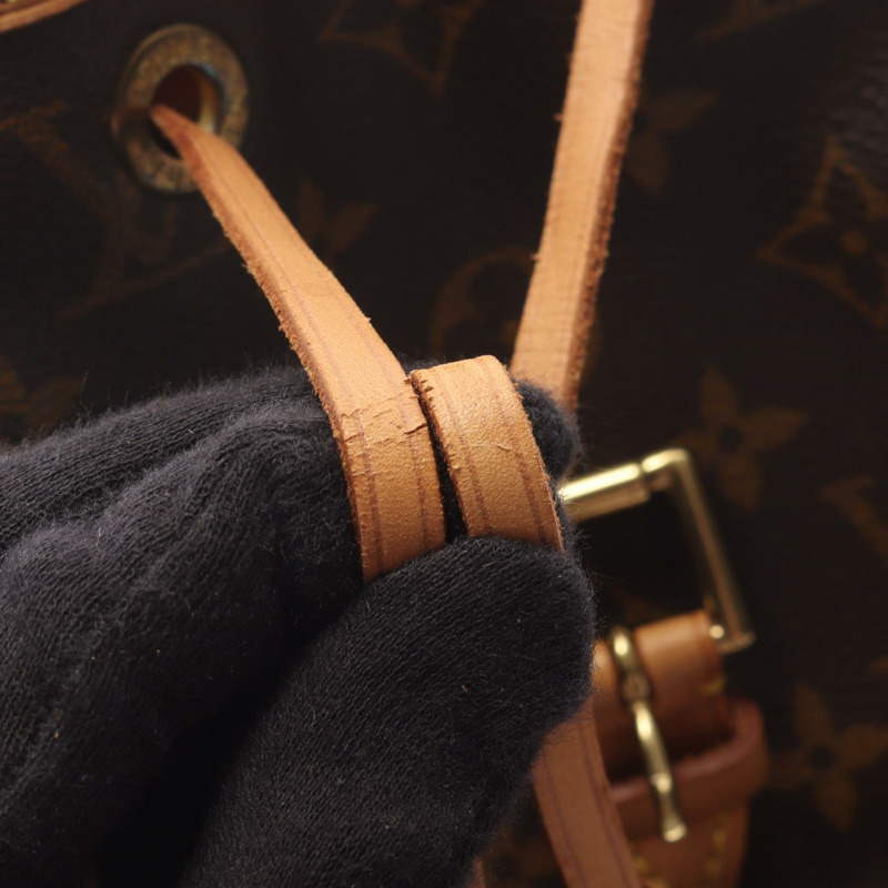 路易威登 Montsouris MM 雙肩包 M51136 Monogram 帆布 棕色 二手-9