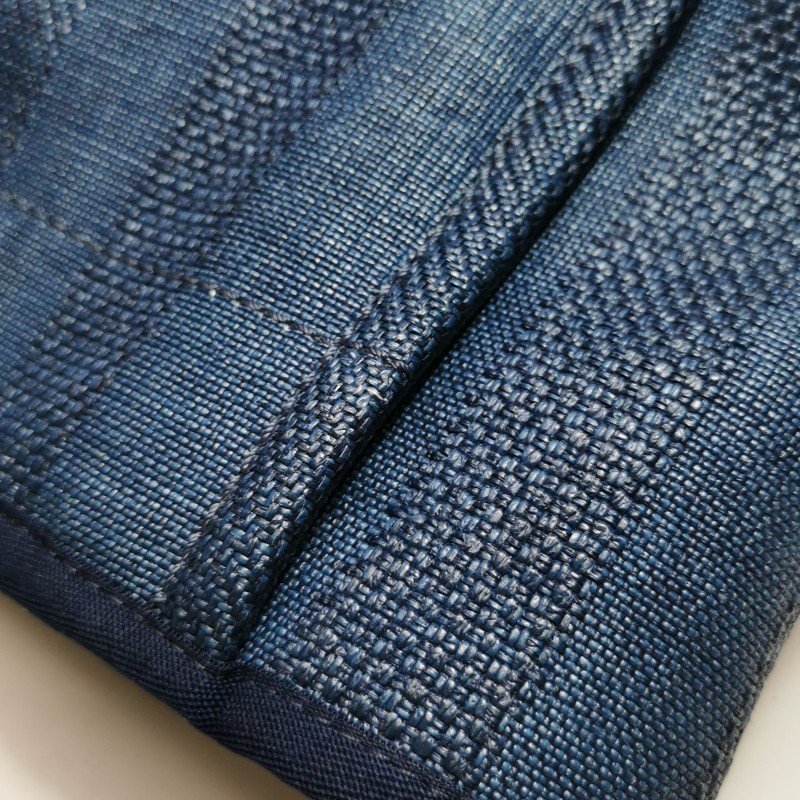 Chanel Deauville沙灘包大號牛皮拼色大Logo字母單肩包-15