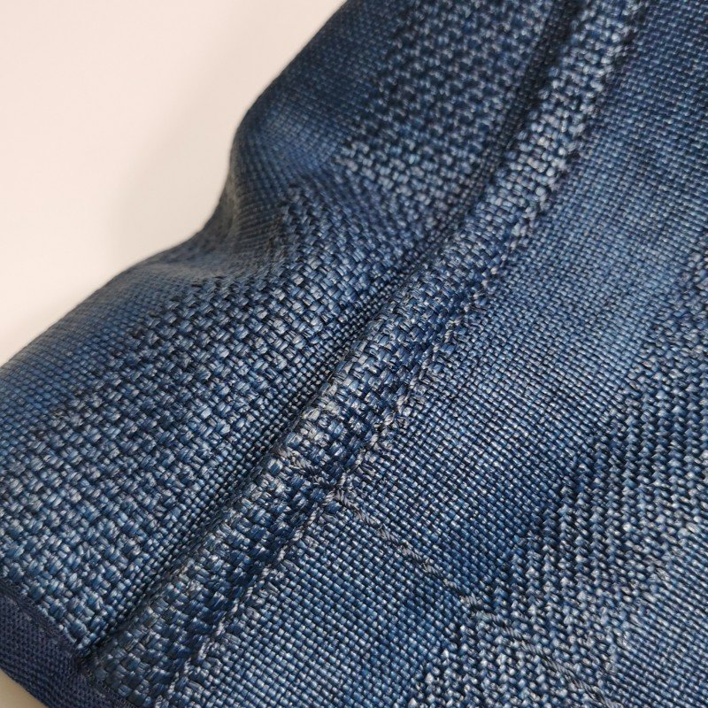 Chanel Deauville沙灘包大號牛皮拼色大Logo字母單肩包-16