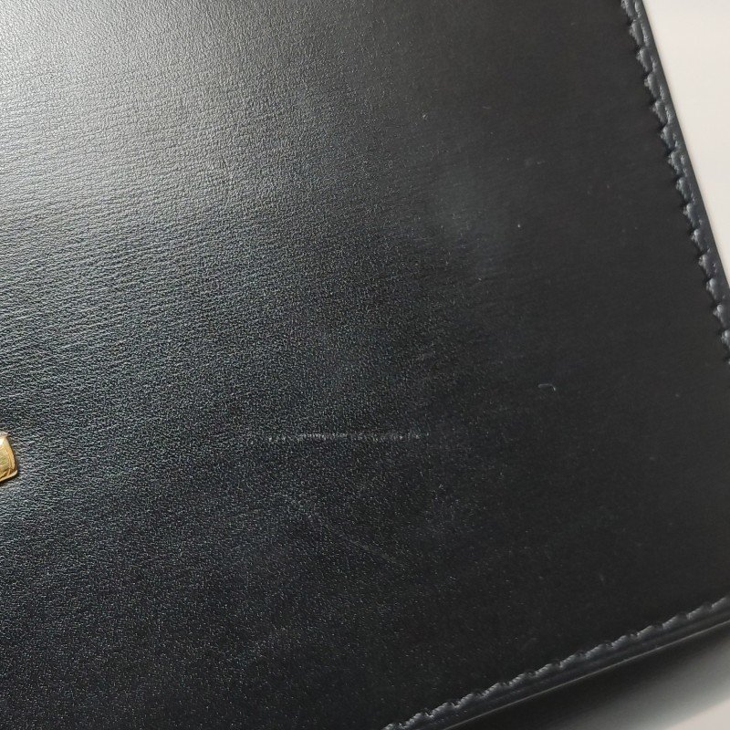 Louis Vuitton(LV)Chain Louise牛皮純色翻蓋LV標誌斜挎包單肩包-14