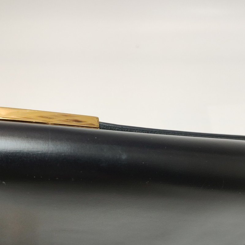 Louis Vuitton(LV)Chain Louise牛皮純色翻蓋LV標誌斜挎包單肩包-18