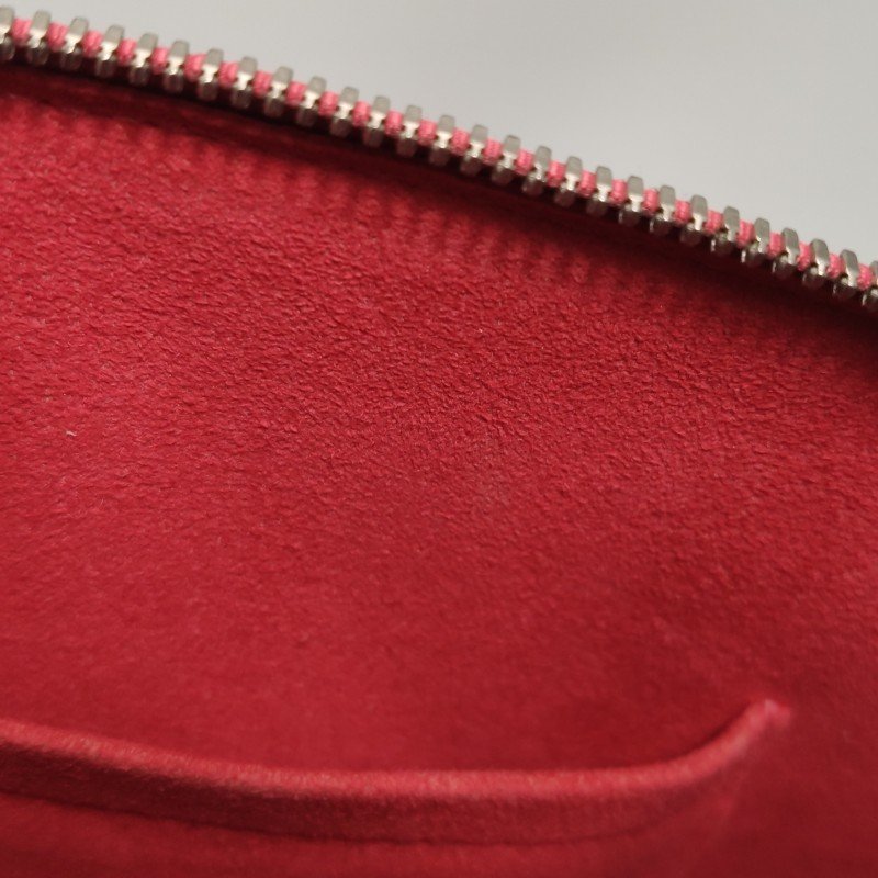 Louis Vuitton(LV)AlmaBB牛皮純色水波紋拉鏈貝殼包斜挎包-8