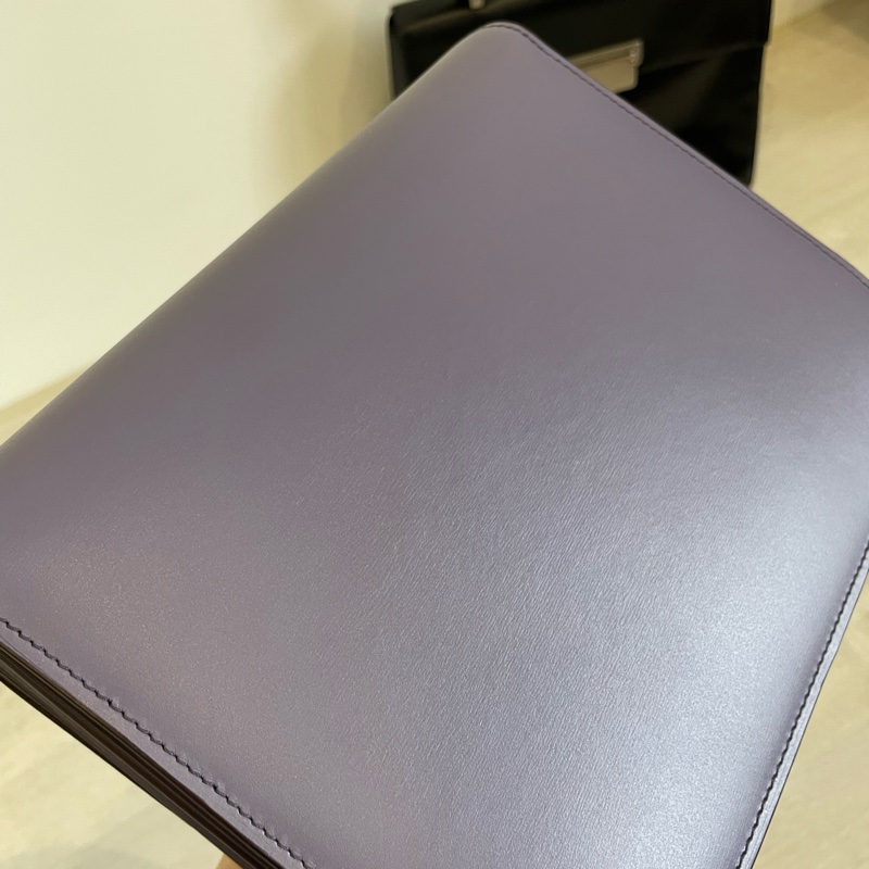 Celine 紫色中號box包-1