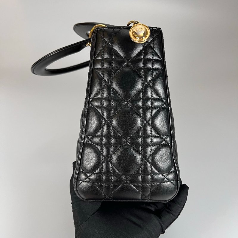 DIOR 黑金黛妃包 5*5 舊版-3