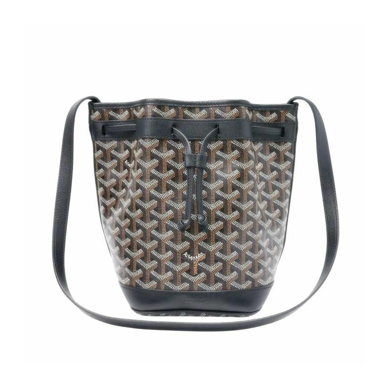 GOYARD 迷你花卉水桶包 黑色 PEFLOTPMLTY01CL01P-0