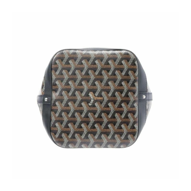 GOYARD 迷你花卉水桶包 黑色 PEFLOTPMLTY01CL01P-4