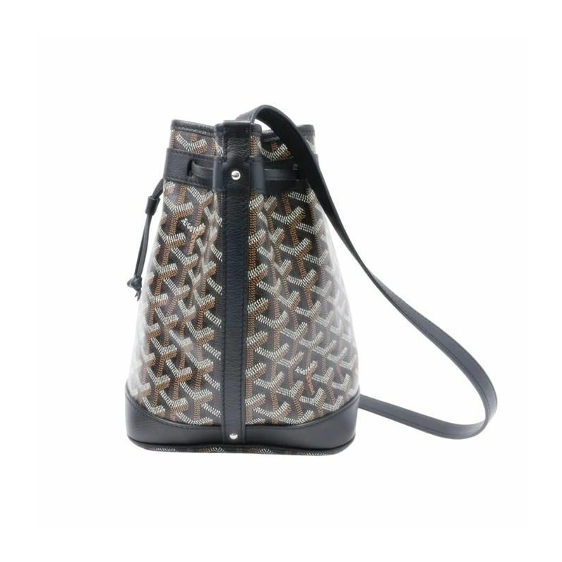 GOYARD 迷你花卉水桶包 黑色 PEFLOTPMLTY01CL01P-12