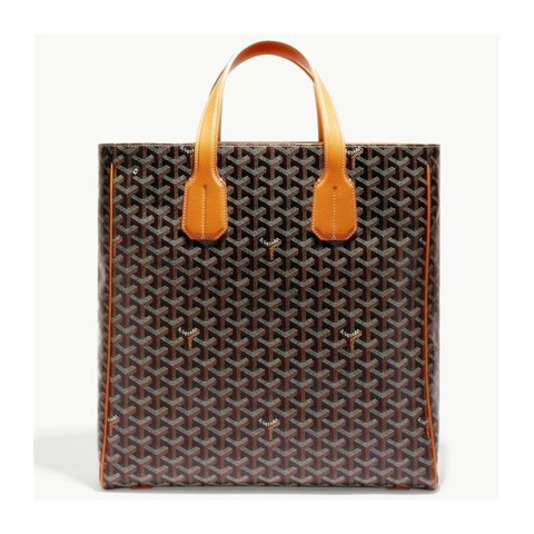 GOYARD 伏爾泰手提包 黑色棕褐色