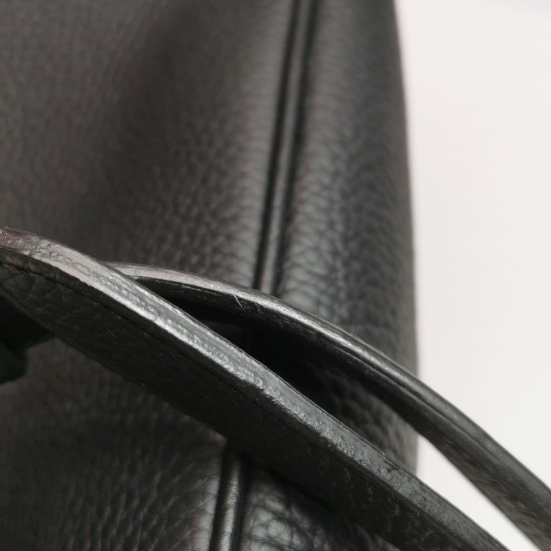 Dior Diorissimo中號牛皮純色Dior字母吊飾子母包單肩包-19